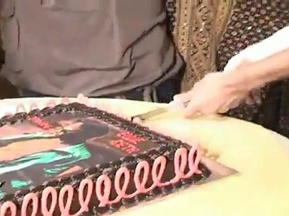 Eddie Seth Cutting The Cake At The Music Launch Of 'A Strange Love Story'
