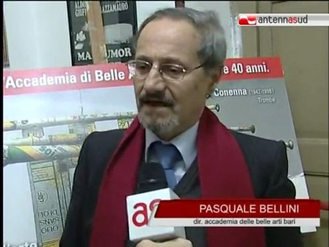 TG 10.12.10 Bari, l'Accademia di Belle Arti festeggia 40 anni