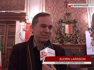TG 21.12.10 Premio letterario "Pinuccio Tatarella", Nigro intervista Larsson