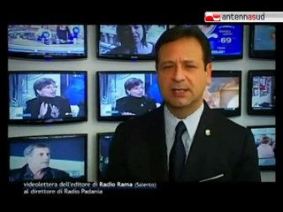TG 18.01.11 Radio Rama non molla, Pagliaro "videoscrive" a Salvini