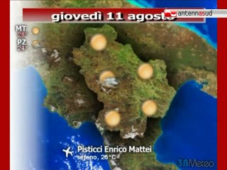 Previsioni del tempo, giovedì 11 agosto
