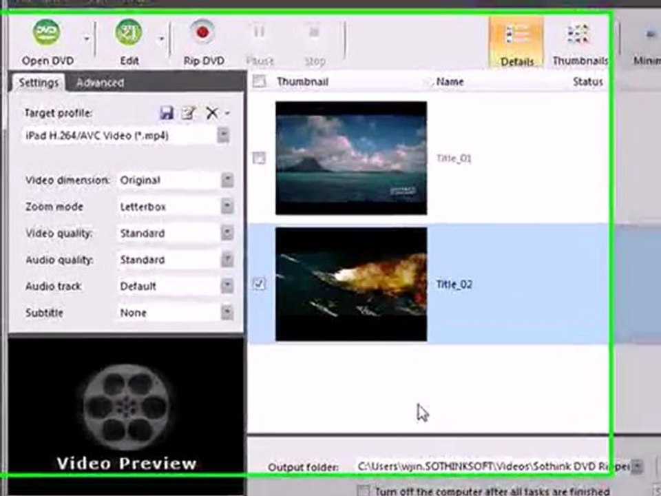 How to play DVD on ipad