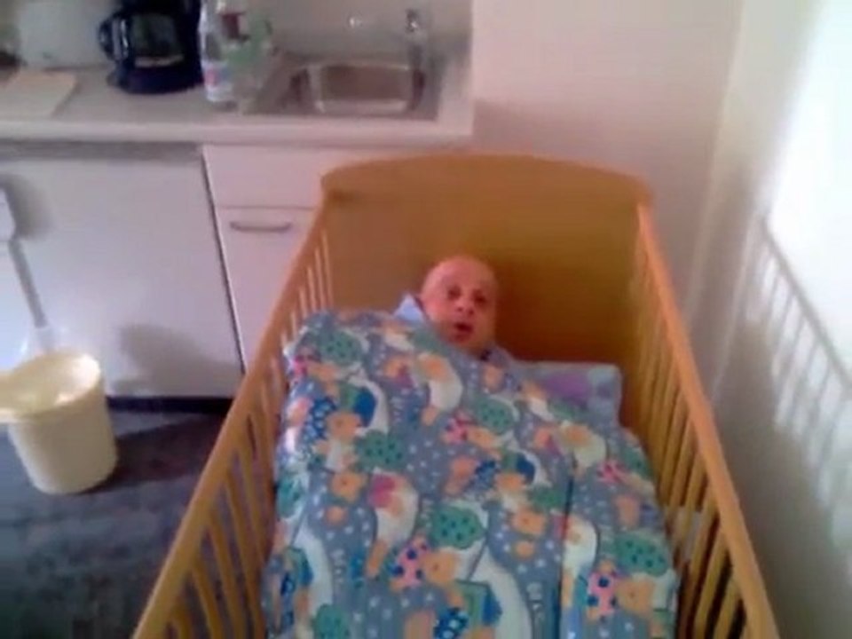 Michele  is a big Baby and wants to limp  !!! ( Strong Baby Michele Angelo )