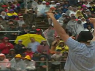 Unspunnen folklore festival draws crowds despite rain