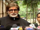 Amitabh Bachchan giving  Interview about