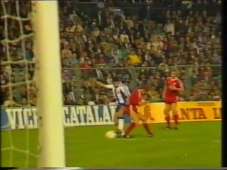 Espanyol - Bayer Leverkusen 3-0 (4-5-1988), γκολ Losada