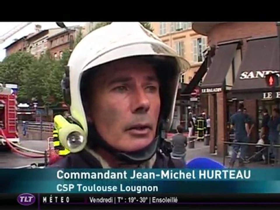 Incendie dans le quartier Esquirol! (Toulouse)