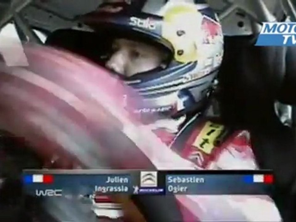 Crash Loeb and Ogier - Rally Australia (WRC 2011)