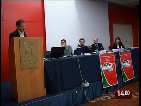 TG 24.07.09 PD segreteria regionale, Decaro rinuncia