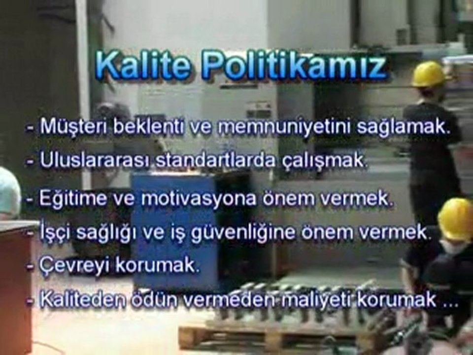 Çelik Yapı Makina ve Metal San. Tic. A. Ş Tanıtım Videosu