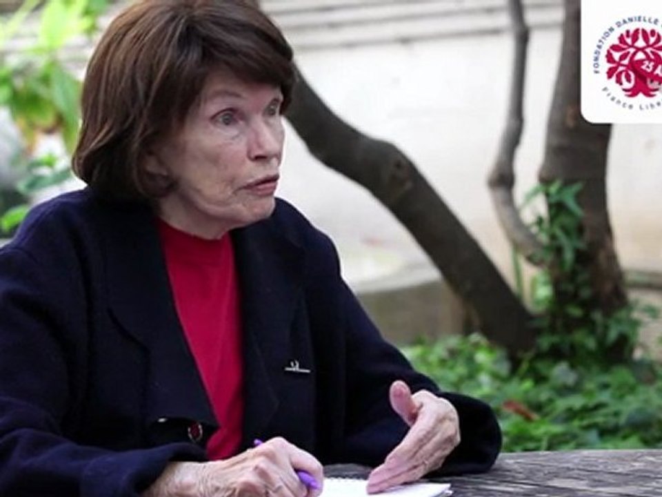 Danielle Mitterrand. Avoir 25 ans