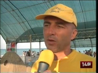 TG 11.08.09 Marina di Pisticci, si crea con la sabbia