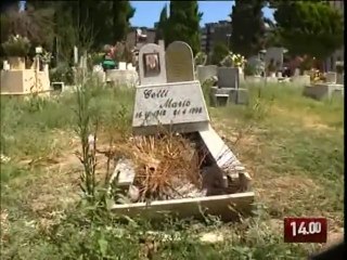 TG 13.08.09 Degrado al cimitero, ma chi interviene?