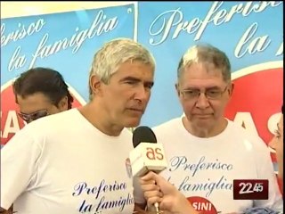 TG 14.08.09 Casini: preferisco la famiglia