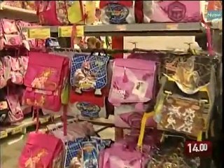 TG 18.08.09 Acquisti per la scuola, ce n'è per tutte le tasche