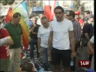 TG 28.08.09 Operai in rivolta, sciopero a Potenza