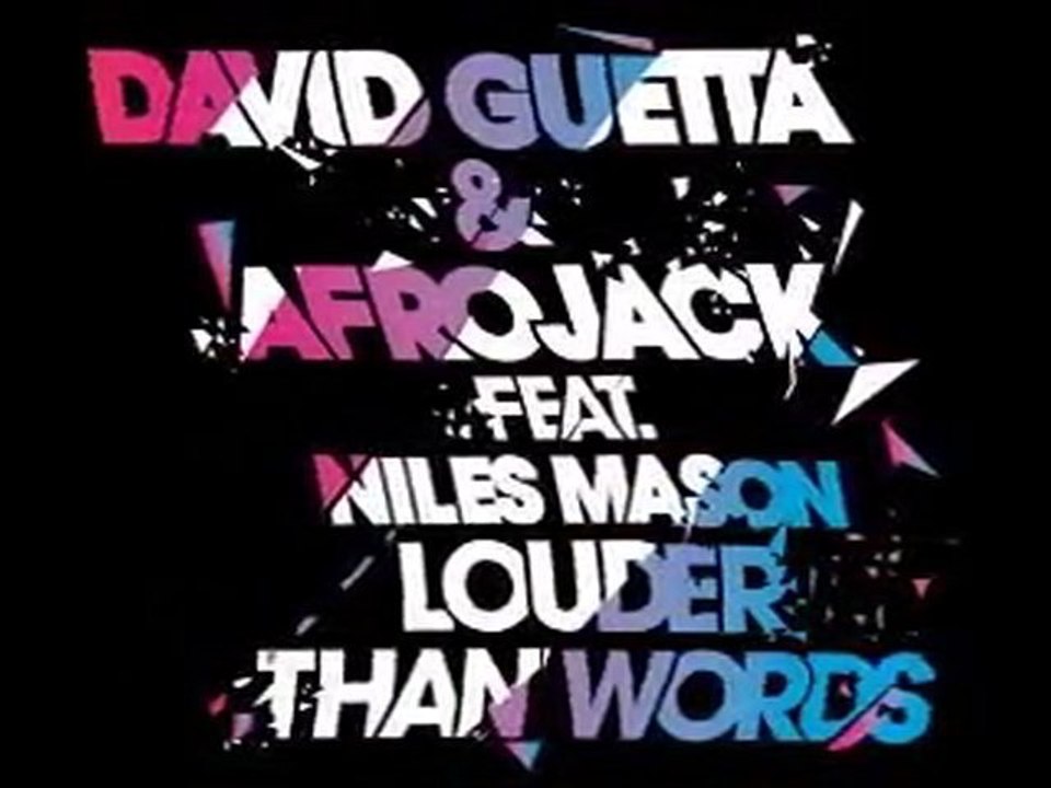 Deadmau5 Vs. Afrojack & David Guetta - Louder Than Not Exactly Words (Cabox Mash Up)