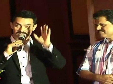 Aamir Khan -in Success Party of Delhi Belly