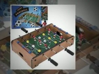 9 Mini Tabletop Foosball with Accessories
