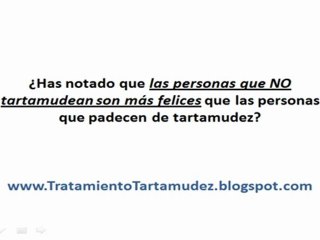 Tratamiento Para la Tartamudez