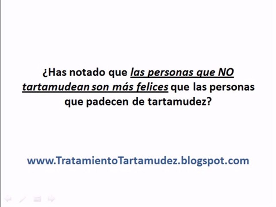 Tartamudez Tratamiento