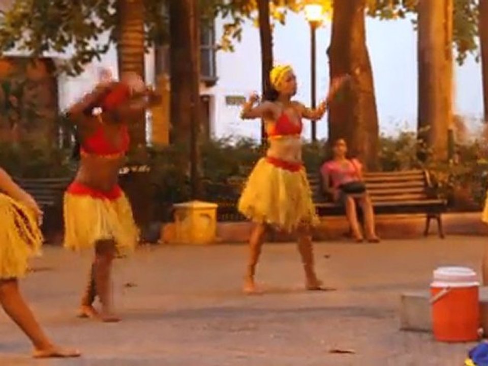 Dance de rue à Cartagena