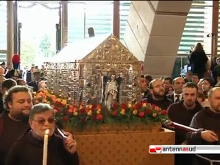 TG 19.04.10 San Pio, la traslazione nella nuova cripta d'oro