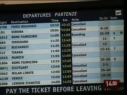 TG 20.04.10 Da oggi, almeno in Italia, si torna a volare