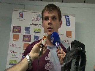 Albin Louchard après CSBJ-Pau