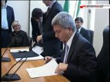 TG 27.04.10 Nuova Giunta Vendola, sette uomini e sette donne