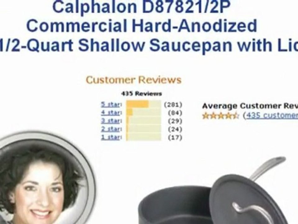 Calphalon Reviews Outlet Prices-Hard Anodized Pans