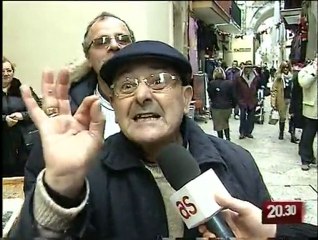 TG 24.12.09 Il cenone di Natale a Bari vecchia