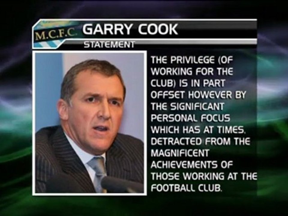 Cook verlässt Man City