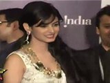 Hot & Sexy Sonal Chouhan Looks Stunning In White Suit At IIJW 2011 Third Day