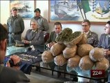 TG 02.03.10 Sequestro record, 1.100 chili di marijuana nel Salento dall'Albania
