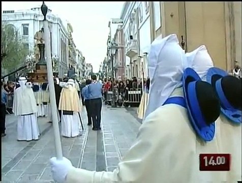 TG 03.04.10 Settimana Santa, la processione dei misteri a Taranto