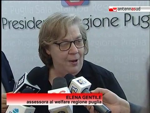 TG 17.11.10 Regione Puglia, fino al 2012 i fondi per le politiche familiari ci sono