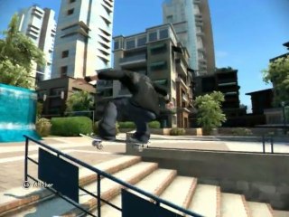 Skate 3 vidéo détente avec The Offspring en musique de fond