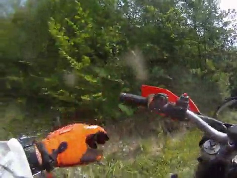 enduro thiber la fameuse carrière