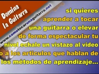 Aprender a tocar la guitarra desde casa