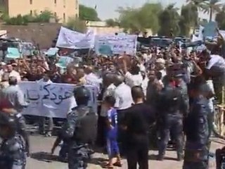 Iraqis protest lack of services and corruption