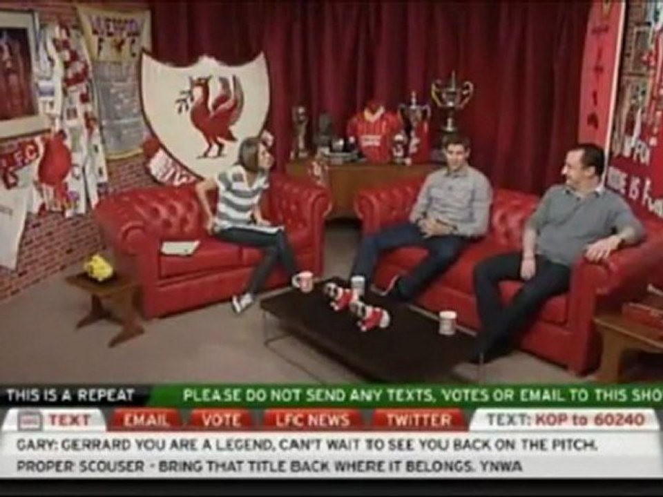 Lucas' LFC reality TV stars