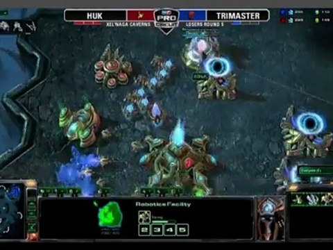 MLG Raleigh 2011 - Starcraft II - Game 3 - Col Trimaster (T) VS EG Huk (P) Part 1/1
