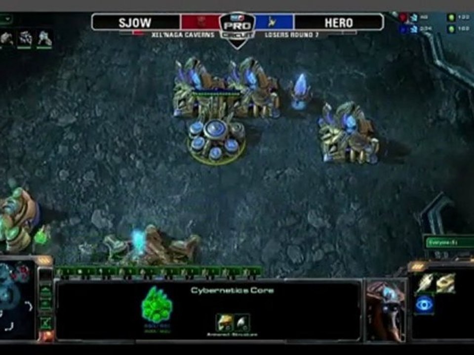 MLG Raleigh 2011 - Starcraft II - Game 2 - Dignitas Sjow (T) VS Liquid`Hero (P) Part 1/1