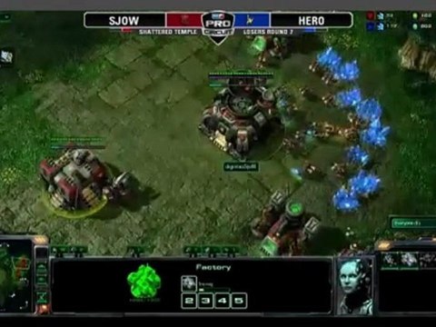 MLG Raleigh 2011 - Starcraft II - Game 3 - Dignitas Sjow (T) VS Liquid`Hero (P) Part 1/1