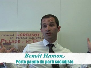 Benoit Hamon parle de  la côte d'Ivoire.
