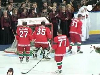 Iaroslavl: omaggio agli atleti morti nell'incidente aereo