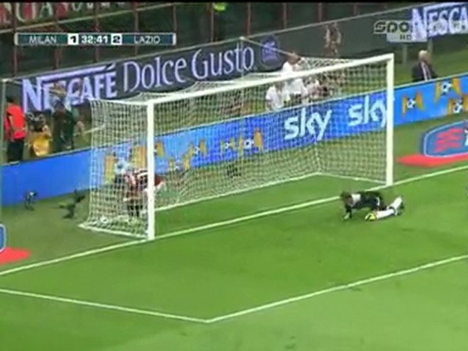 AC Milan vs Lazio Roma (2-2) Goals & Highlights 09/09/2011 AC Milan 2-2 Lazio Roma