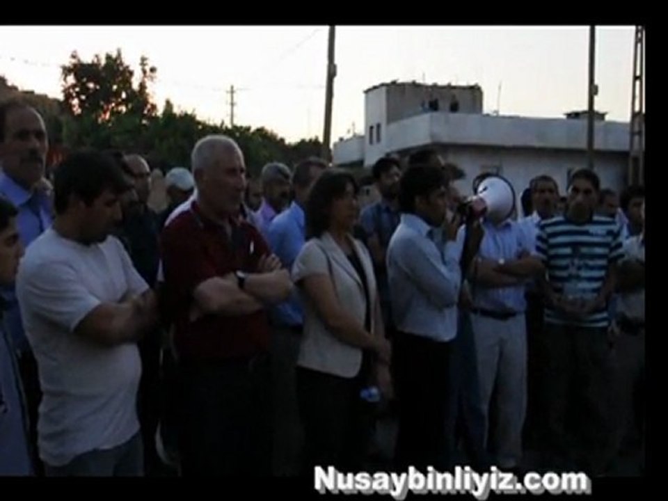 Nusaybin BDP'den Tepki