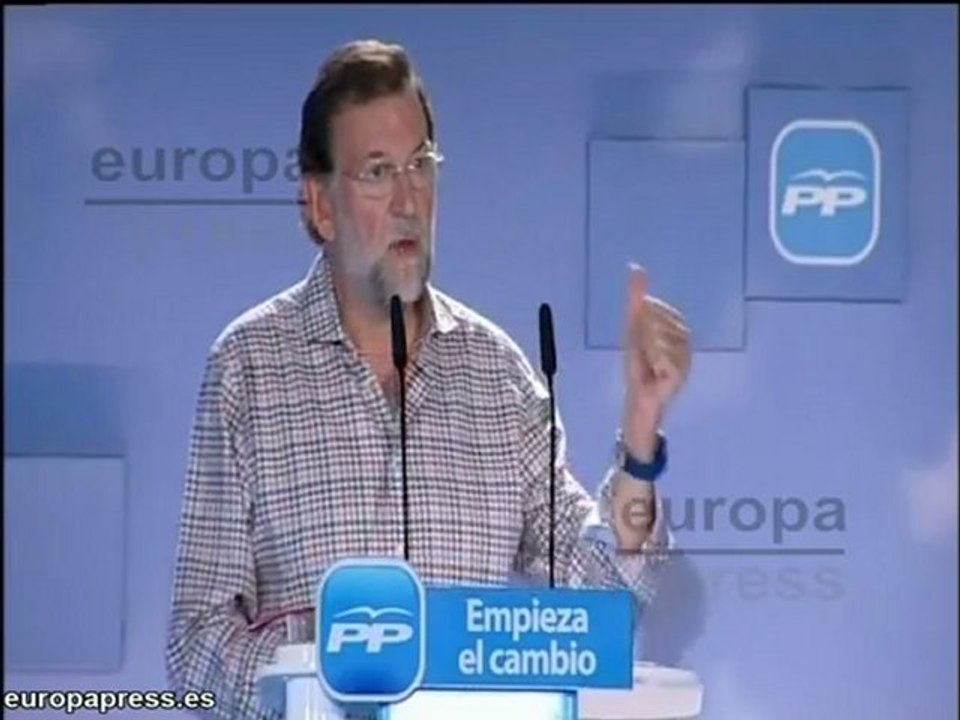 Rajoy dice que el paro es de "urgencia nacional"